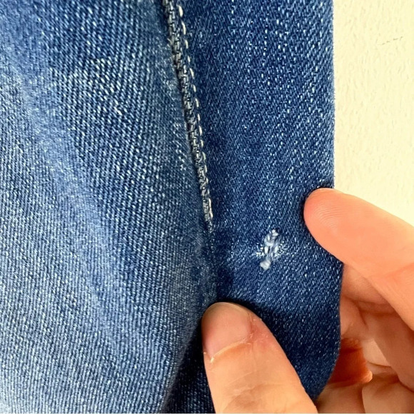 Mother The Insider Crop Step Fray jean size 24 Second Thyme Around - Picture 3 of 7